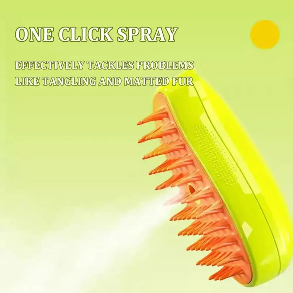 Cat & Dog Steam 3 in 1 Electric Spray Brush