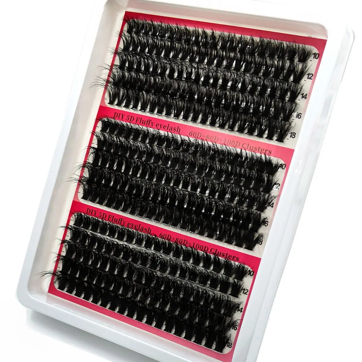 Eyelash Extension Thick Individual Lashes 10-20mm Cluster