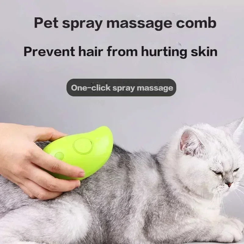 Cat & Dog Steam 3 in 1 Electric Spray Brush